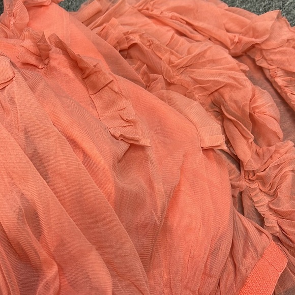 - Anthropologie Felicity Tulle Midi Skirt size small   new without tags - Picture 8 of 10